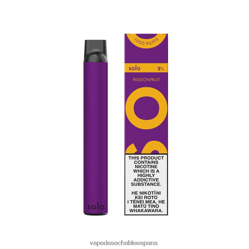 Vape Desechable España maracuyá | Solo vaporizador desechable V8V02414