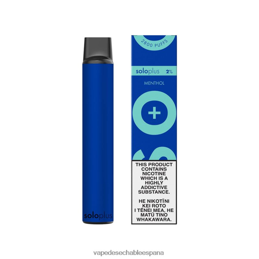 Vape Desechable España mentol | Solo Plus vaporizador desechable V8V02432