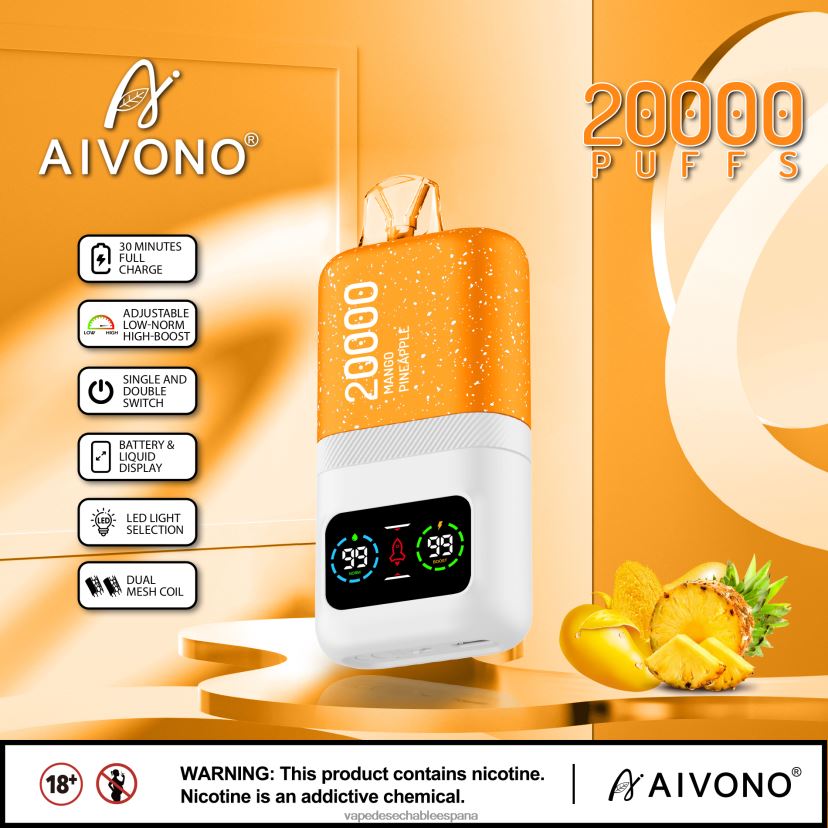Aivono AIM magic 20000 mango piña - D6NB8D77 Vape España