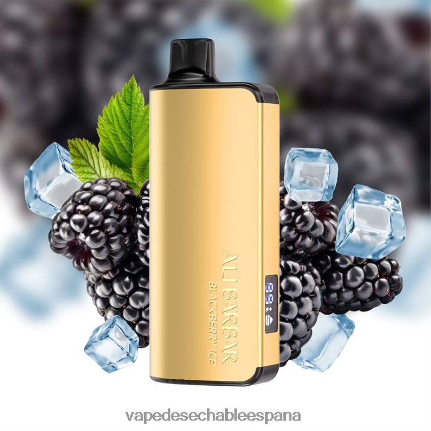 Alibarbar Ingot 20000 vaporizadores desechables hielo de mora 402HB249 Fume Vape España