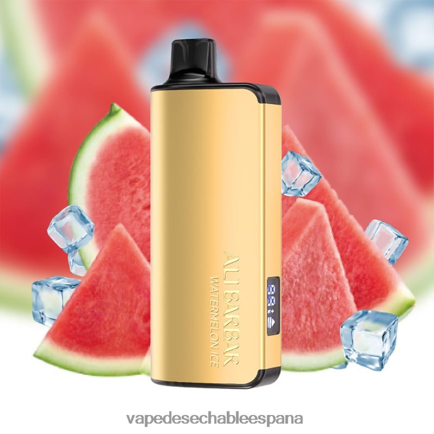 Alibarbar Ingot 20000 vaporizadores desechables hielo de sandia 402HB245 Vape Desechable España