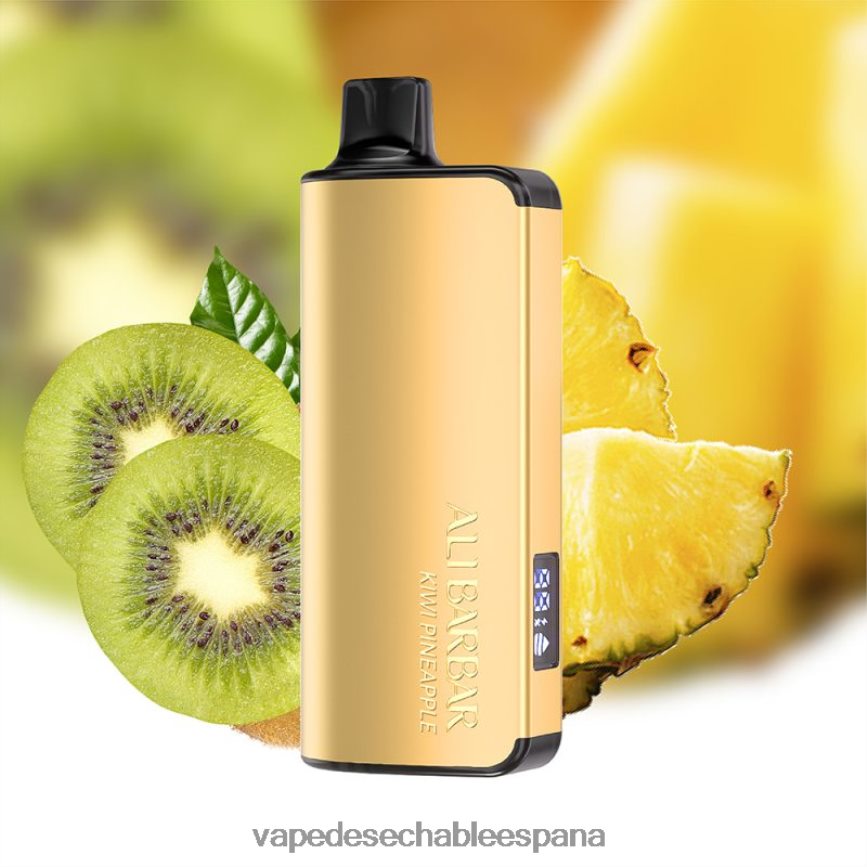 Alibarbar Ingot 20000 vaporizadores desechables kiwi piña 402HB238 Vape Recargable