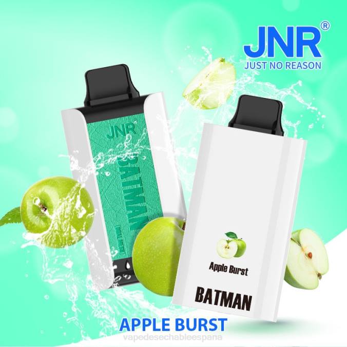 JNR BATMAN 11000 D2487 explosión de manzana Vape Bang Box 12000