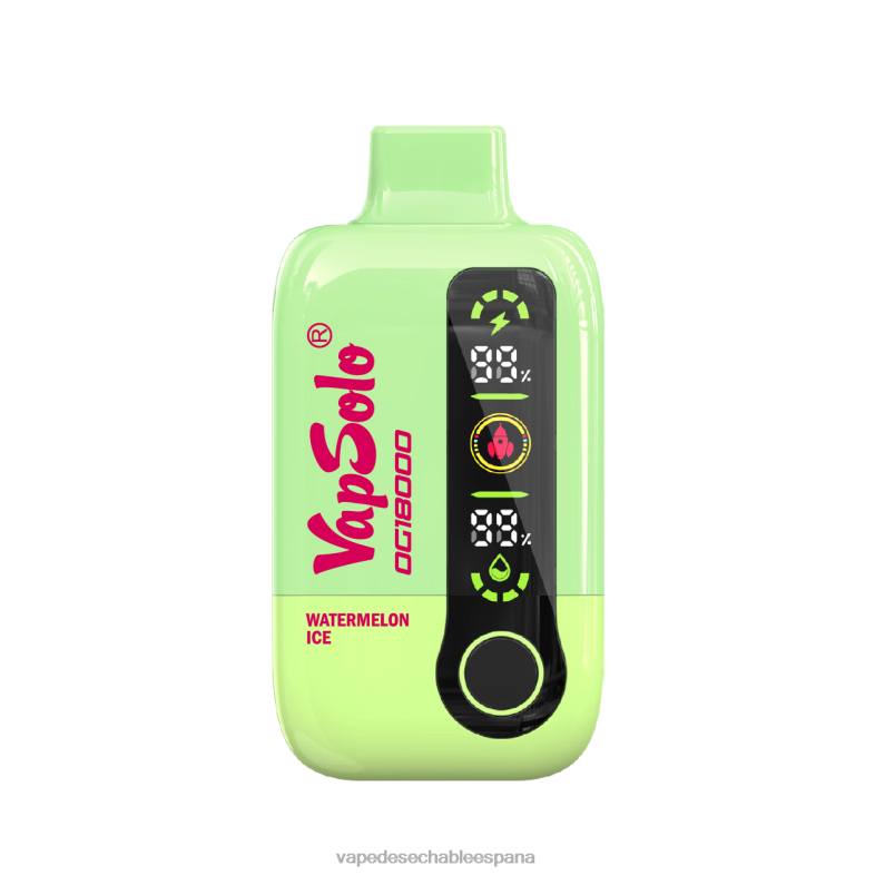 VapSolo dg18000 - Vape Recargable 8LD4V10 hielo de sandia