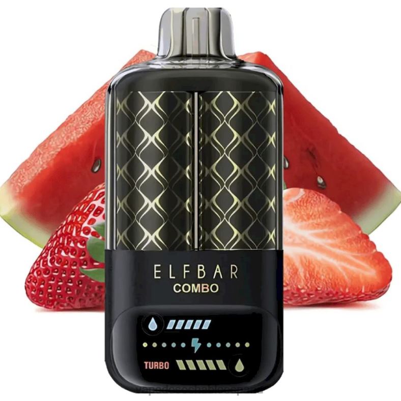 Vape Desechable España 8606Z10 - sandia y fresa Elf Bar Combo 25000