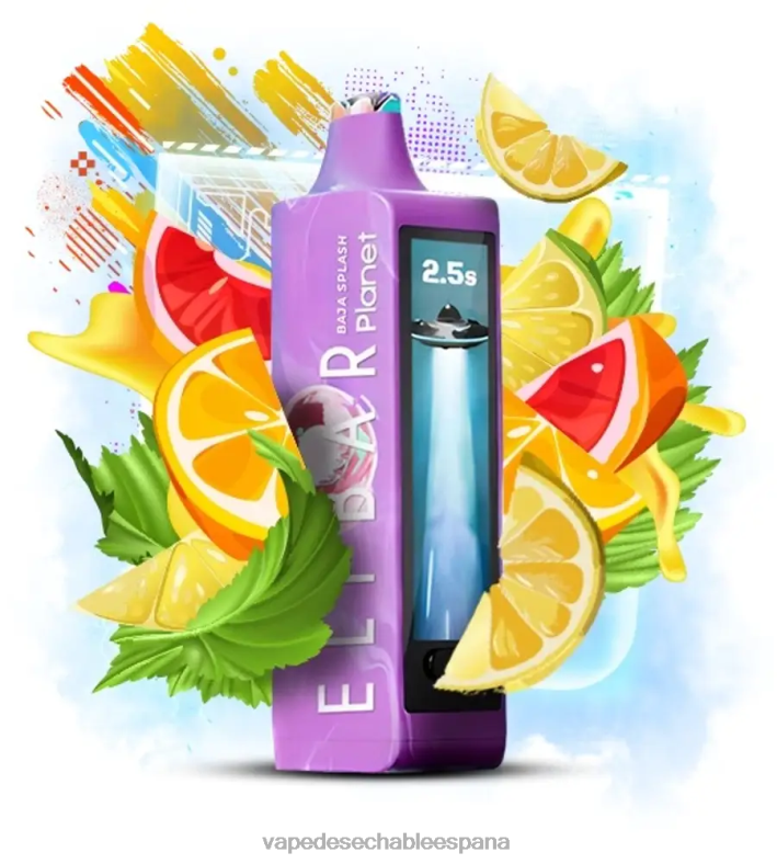 Vape Desechable España 8606Z26 - chapoteo bajo Elf Bar Planet 25000