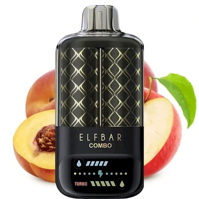 Vape Desechable España 8606Z4 - manzana y durazno jugoso Elf Bar Combo 25000