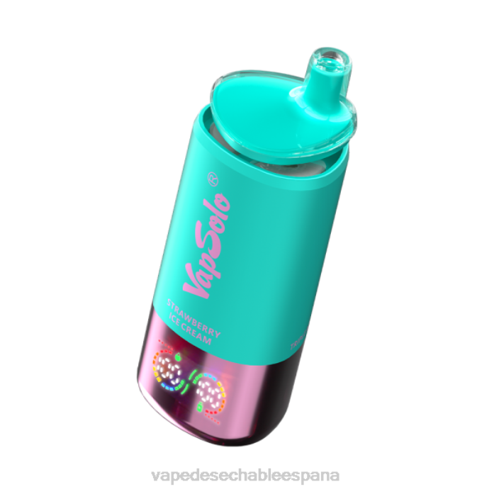 Vape Desechable España G8N210 hielo de sandía y hielo de fresa y melón triple VapSolo Triple 30000 bocanadas