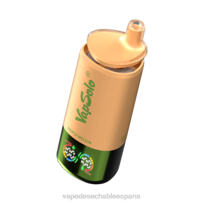 Vape Desechable España G8N26 fresa, frambuesa, melón triple y piña con mango agrio VapSolo Triple 30000 bocanadas