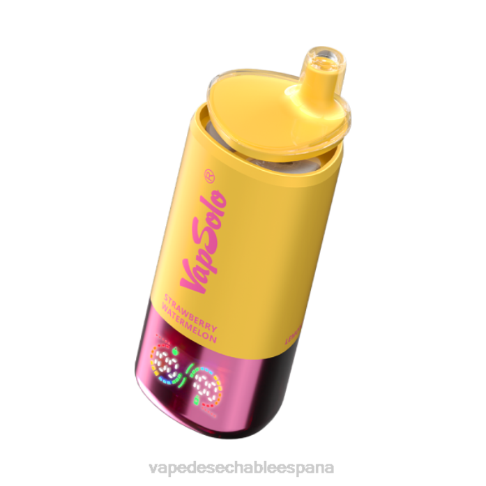 Vape Desechable España G8N28 frutas tropicales y fresa sandía y limón melocotón VapSolo Triple 30000 bocanadas