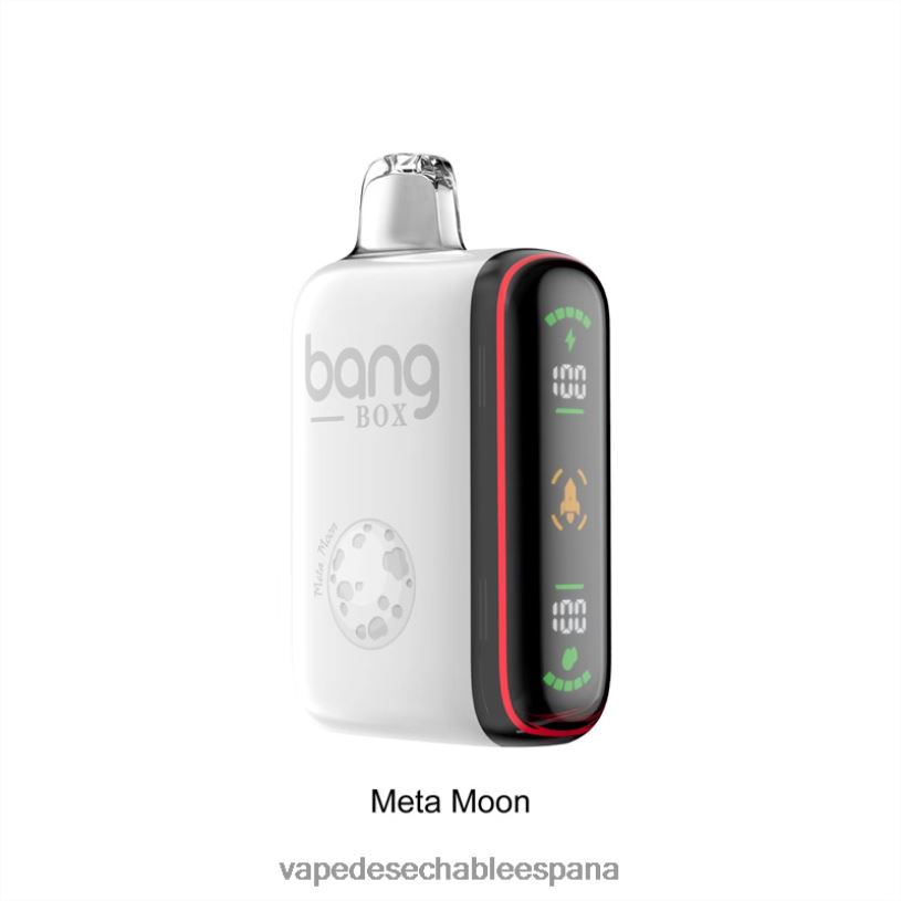 Vape Desechable España RB4TN33 metaluna - Bang Box Pantalla de potencia inteligente de 9000-18000 inhalaciones