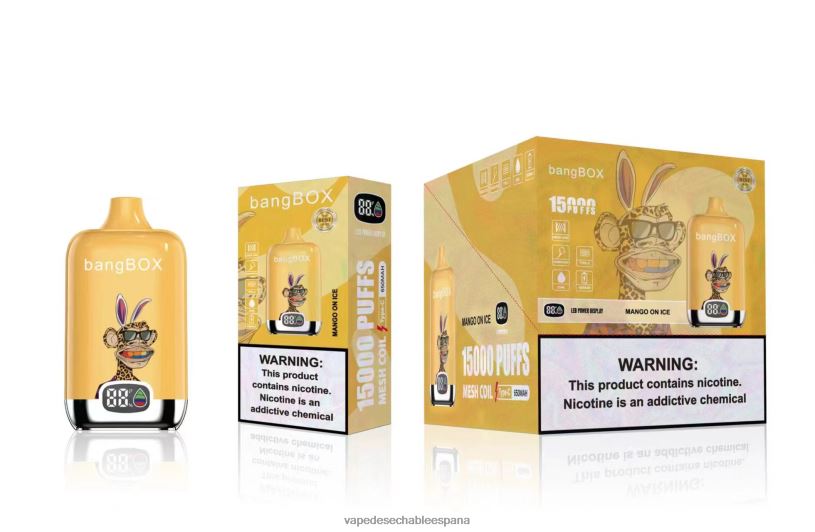 Vape Desechable España RB4TN48 mango en hielo - Bang Box 15000 bocanadas