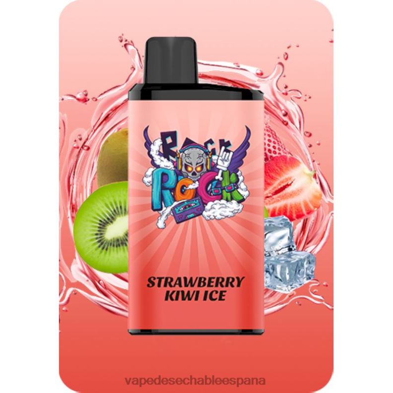 hielo de fresa y kiwi