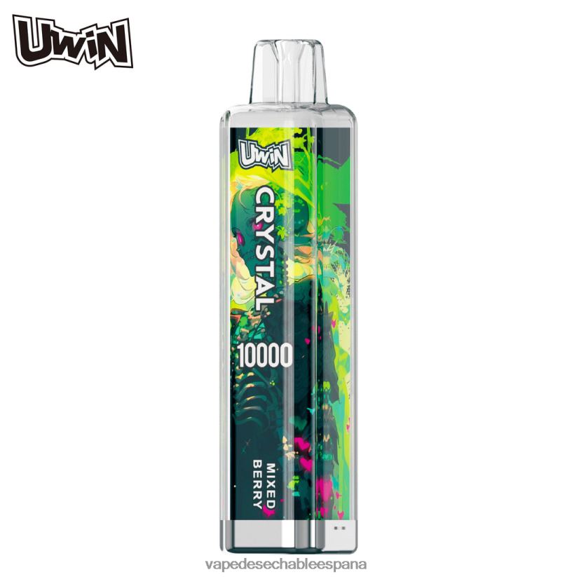 Vape Desechable España bayas mixtas | UWIN CRYSTAL 10000 vaporizadores desechables 06V4DN14