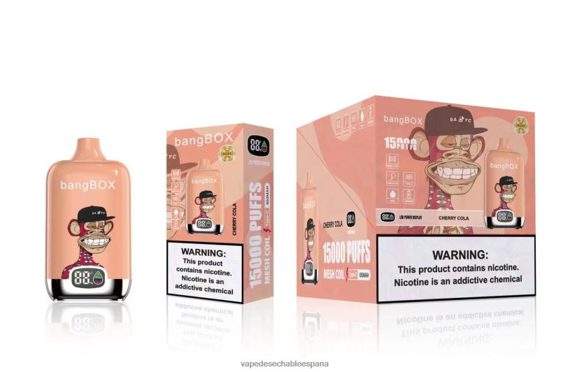 Vape España RB4TN40 cola de cereza - Bang Box 15000 bocanadas
