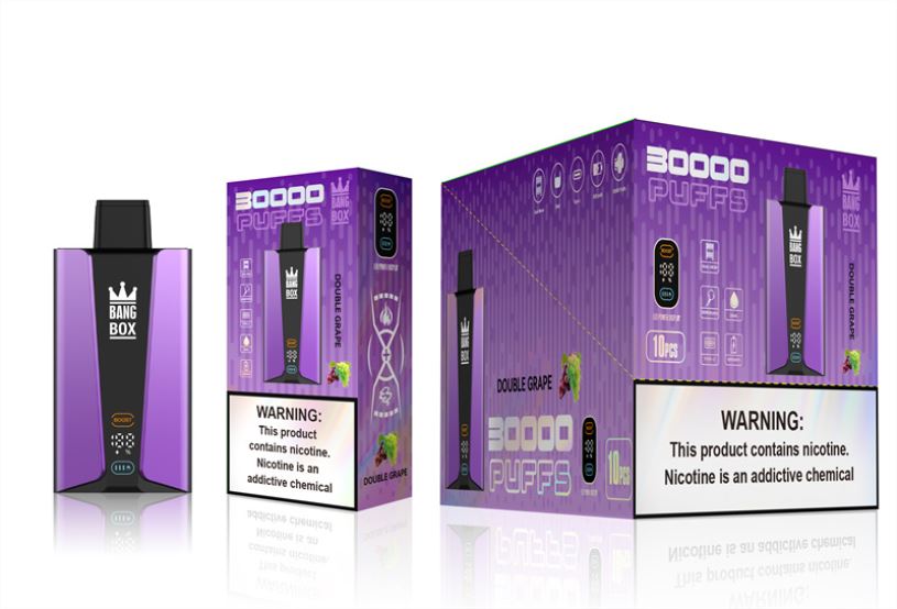Vape España RB4TN85 uva doble - Bang Box Pantalla inteligente de 30000 inhalaciones