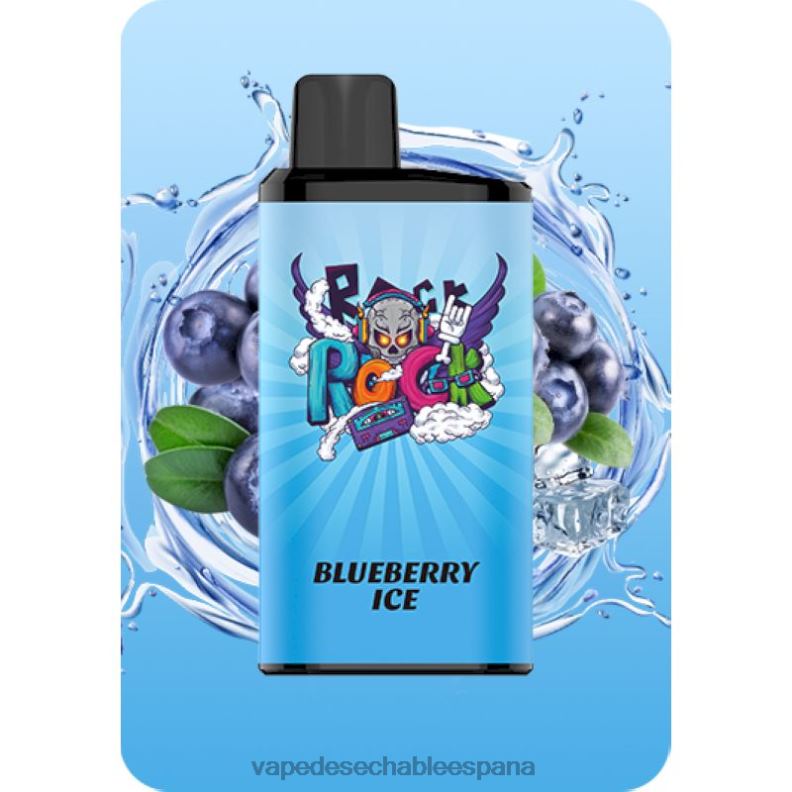 hielo de arándanos