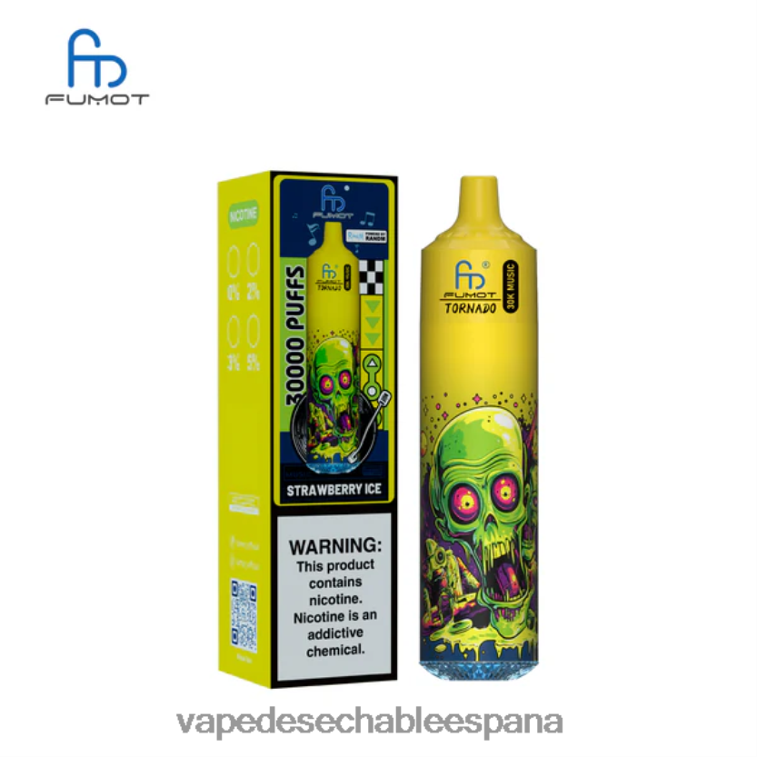 hielo de fresa