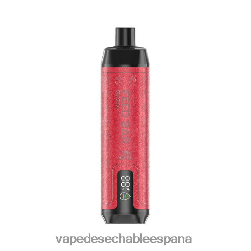 Vapsolo SHISHA vaporizador desechable dos manzanas 402HB2124 Fume Vape España