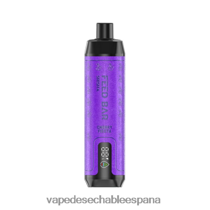 Vapsolo SHISHA vaporizador desechable fiesta de la cereza 402HB2117 Vape Bang Box 12000