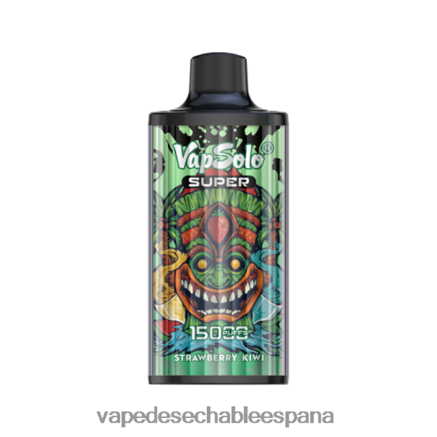 Vapsolo SUPER vaporizador desechable kiwi fresa 402HB2135 Vape Desechable España