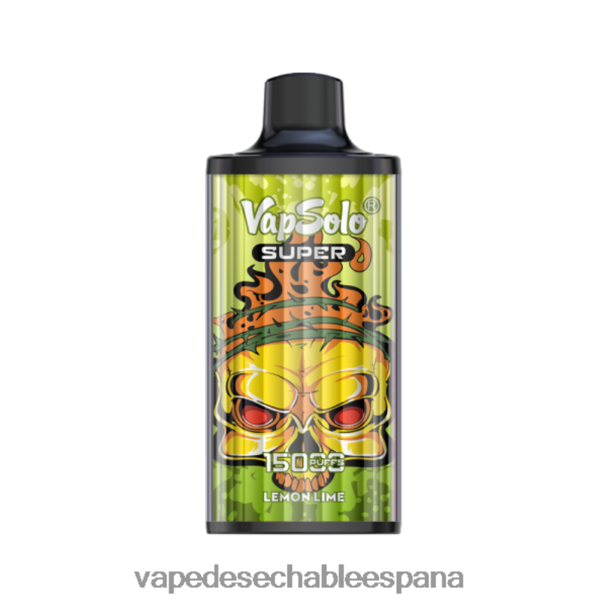 Vapsolo SUPER vaporizador desechable lima limon 402HB2130 Vape Desechable España