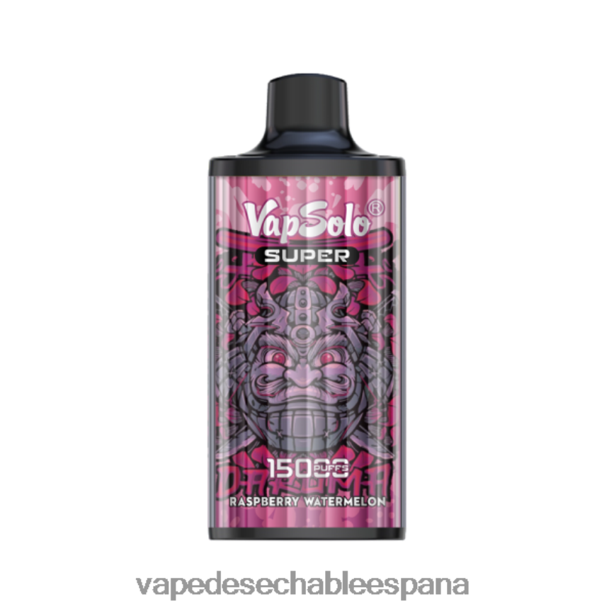 Vapsolo SUPER vaporizador desechable sandía frambuesa 402HB2131 Vape España
