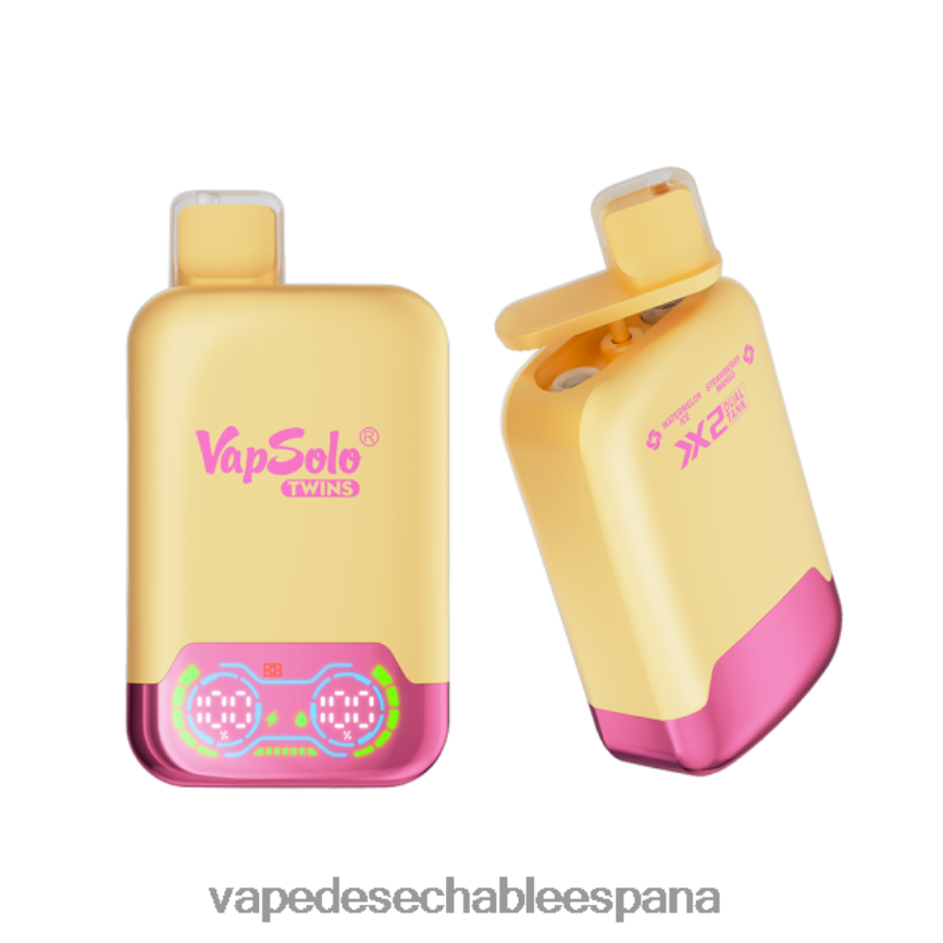 Vapsolo TWINS vaporizador desechable helado de sandía y mango de fresa 402HB2147 Vape Bang Box 12000