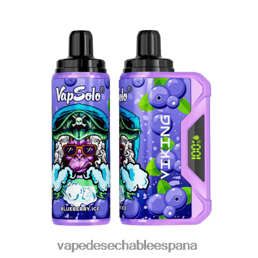 Vapsolo VIKING vaporizador desechable arándano 402HB2148 Vape Recargable