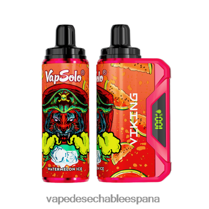 Vapsolo VIKING vaporizador desechable hielo de sandia 402HB2160 Vape Desechable España