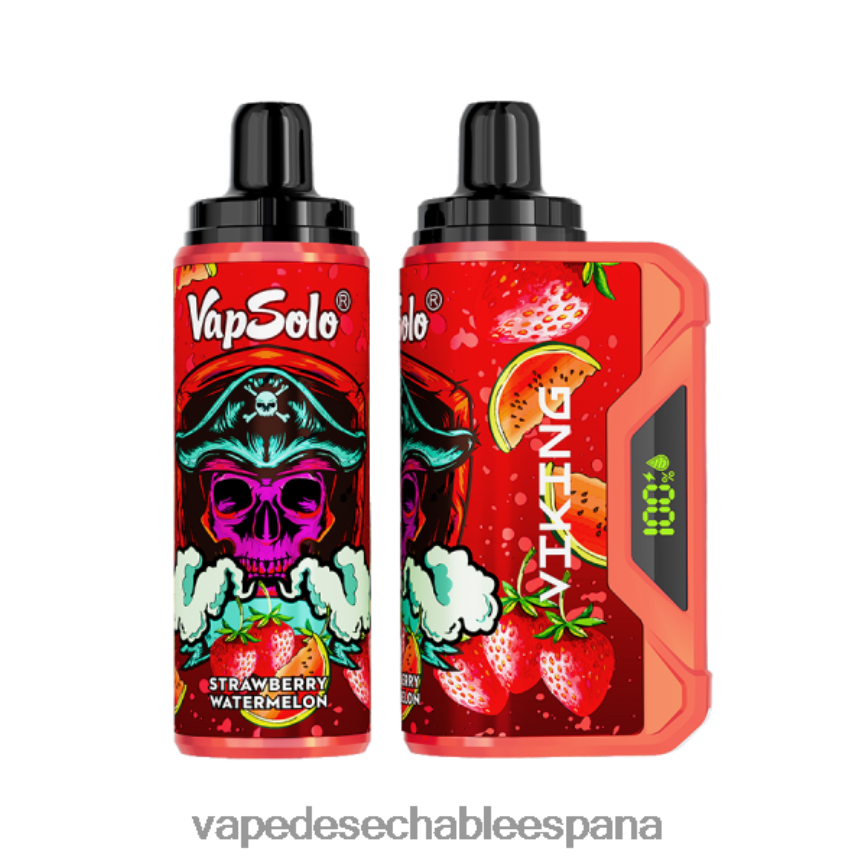 Vapsolo VIKING vaporizador desechable sandia fresa 402HB2158 Vape Recargable