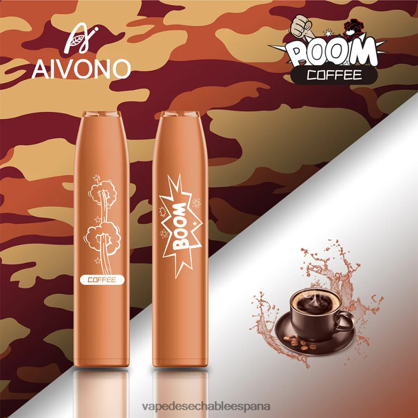 Aivono AIM BOOM 600 café - D6NB8D356 Vape Desechable España