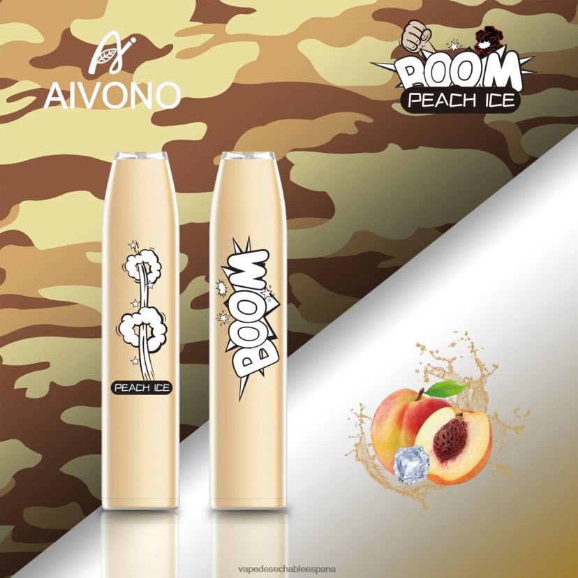 Aivono AIM BOOM 600 hielo de durazno - D6NB8D362 Vape Desechable España