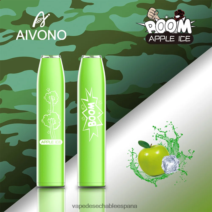 Aivono AIM BOOM 600 hielo de manzana - D6NB8D354 Vape Desechable España