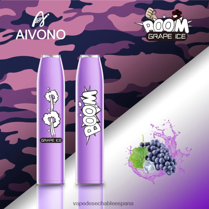 Aivono AIM BOOM 600 hielo de uva - D6NB8D359 Vape España