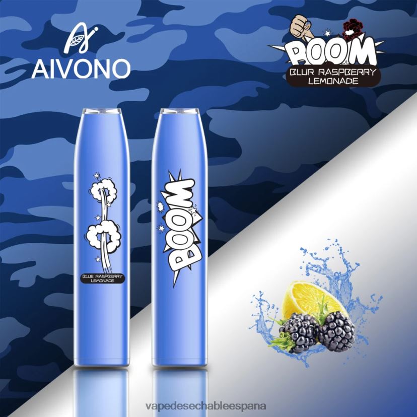 Aivono AIM BOOM 600 limonada de frambuesa azul - D6NB8D355 Vape España