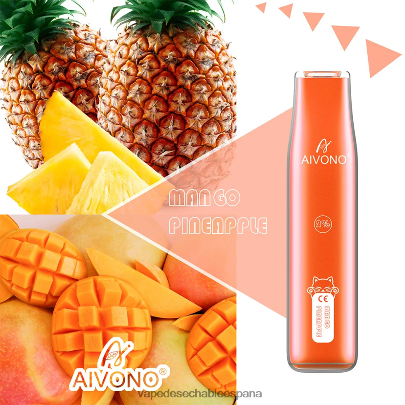 Aivono AIM CAT 400 mango piña - D6NB8D340 Vape Desechable España
