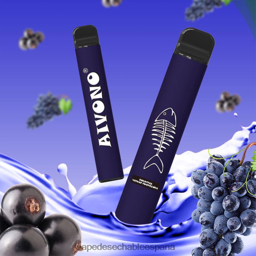 Aivono AIM FISHBONE 600 grosella negra de uva - D6NB8D284 Vape Desechable España