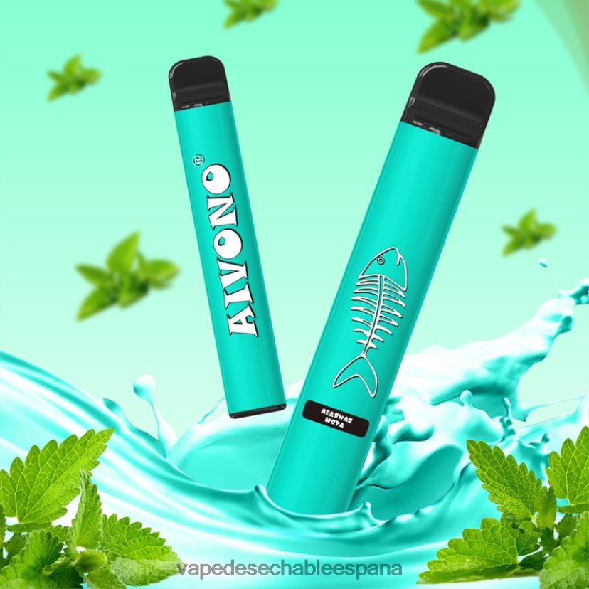 Aivono AIM FISHBONE 600 menta fresca - D6NB8D278 Vape Desechable España