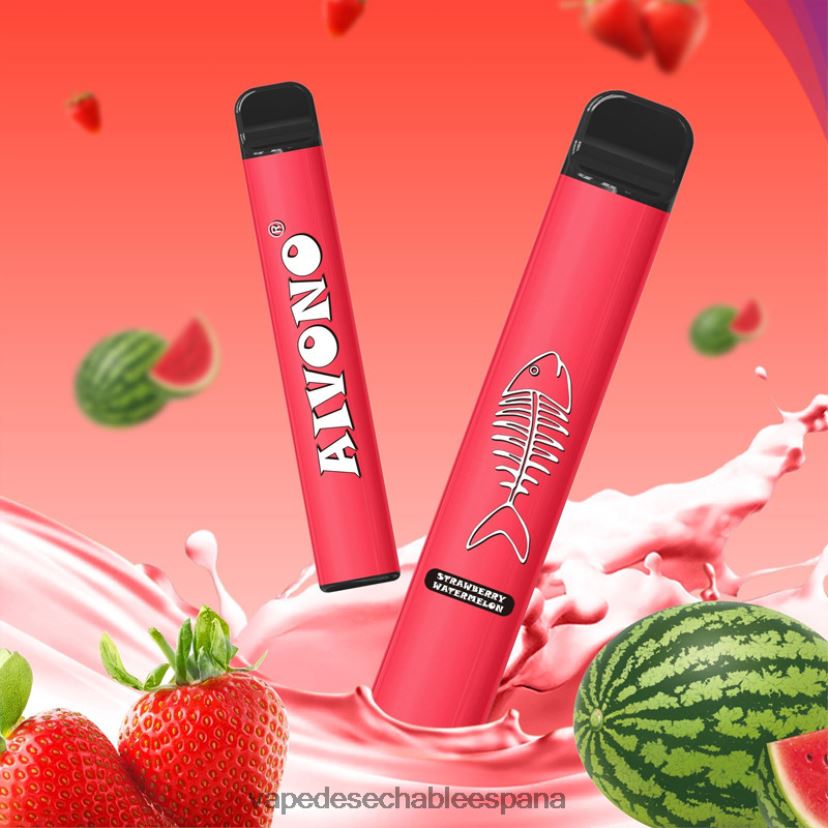 Aivono AIM FISHBONE 600 sandia fresa - D6NB8D282 Vape Desechable España