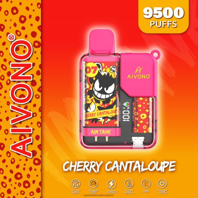 Aivono AIM TANK 9500 melón cereza - D6NB8D45 Vape España