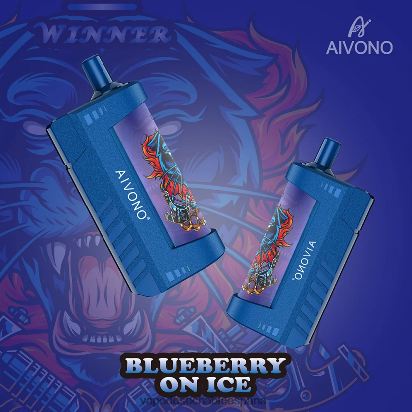 Aivono AIM WINNER 5000 arándano en hielo - D6NB8D123 Vape España