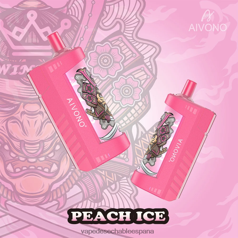 Aivono AIM WINNER 5000 hielo de durazno - D6NB8D129 Vape España