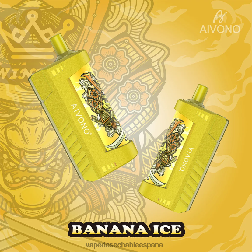 Aivono AIM WINNER 5000 hielo de plátano - D6NB8D122 Vape Desechable España