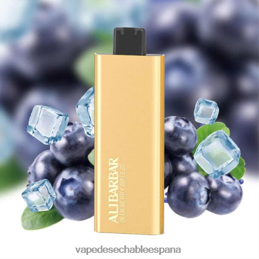 Alibarbar Pandora 7000 vaporizadores desechables brisa de arándanos 402HB251 Vape España