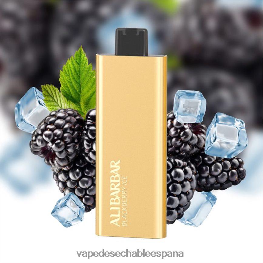Alibarbar Pandora 7000 vaporizadores desechables hielo de mora 402HB268 Vape Recargable