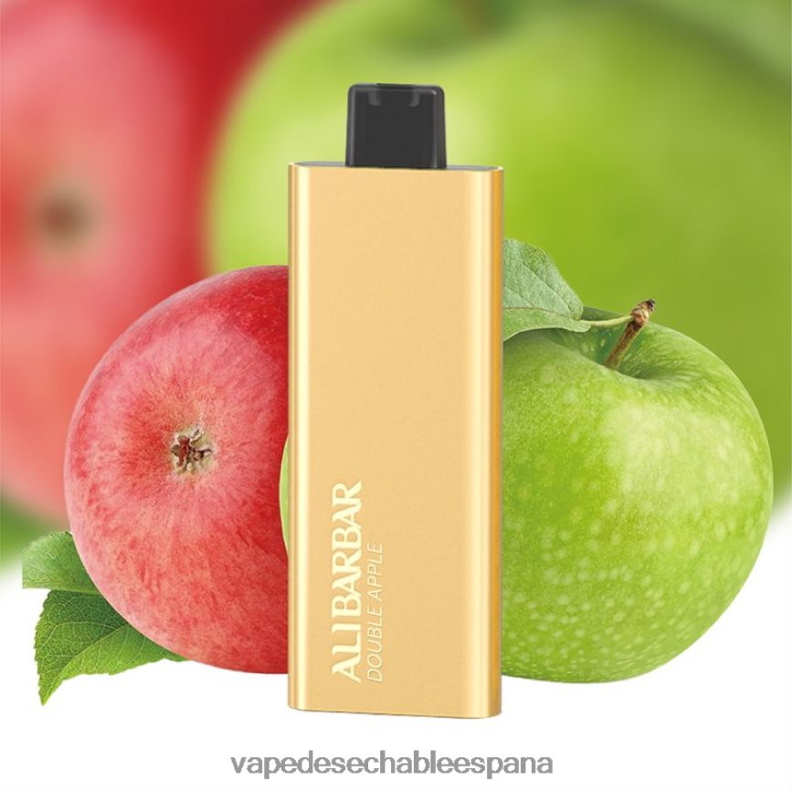 Alibarbar Pandora 7000 vaporizadores desechables manzana doble 402HB266 Vape España