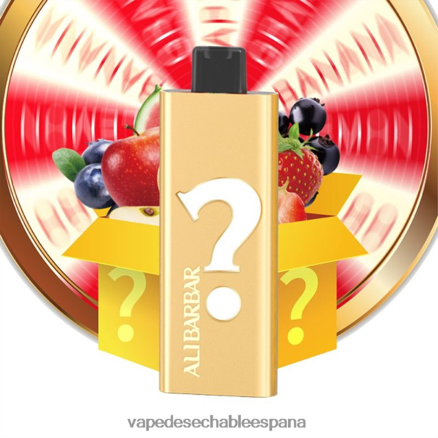 Alibarbar Pandora 7000 vaporizadores desechables ruleta de sabores 402HB255 Vape Desechable España