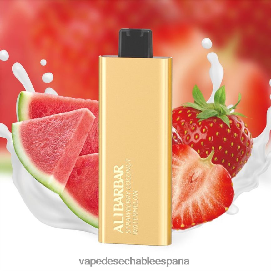 Alibarbar Pandora 7000 vaporizadores desechables sandía coco fresa 402HB262 Vape Bang Box 12000