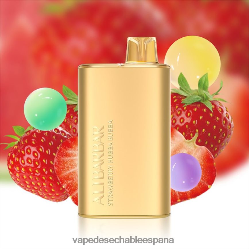 Alibarbar Rich 8000 vaporizadores desechables fresa hubba bubba 402HB212 Vape Bang Box 12000